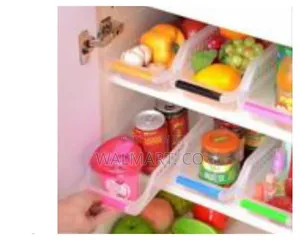 4 Pack Refrigerator Storage Organizer Box Pantry Container