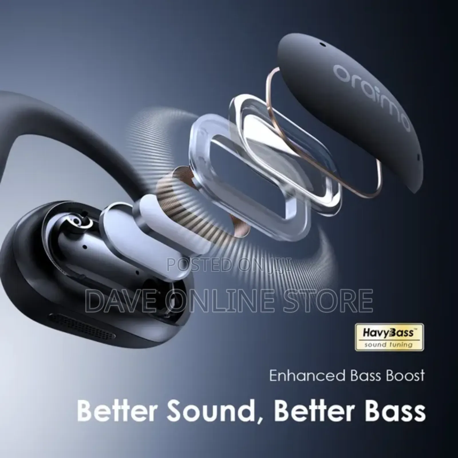 Oraimo Openarc Open-Ear Wireless Earphones