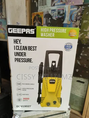 Geepas Electric High Pressure Washer Hydro Jet Car Washer