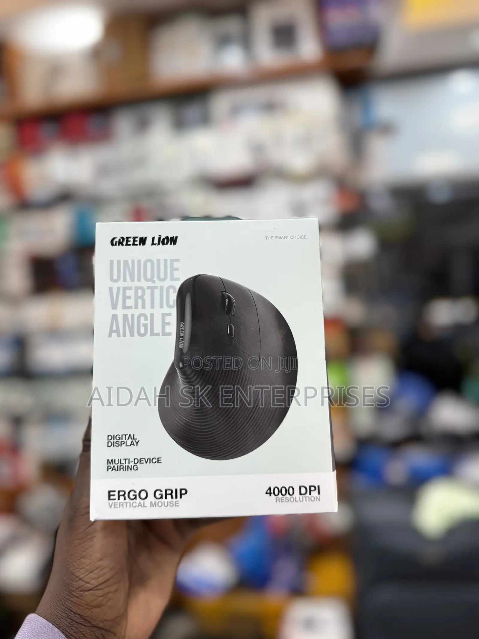 Green Lion Ergo Grip Vertical Mouse