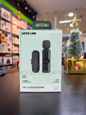 Green Lion Gm-75x 3-in-1 Wireless Microphone