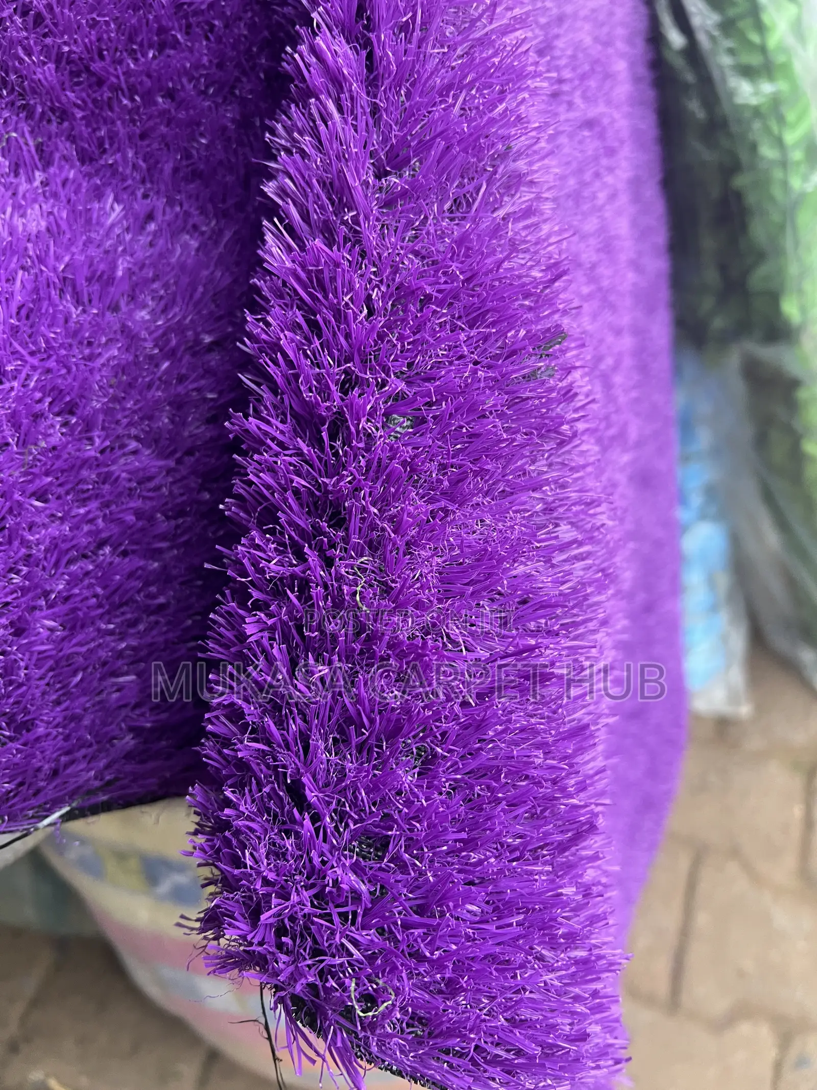 Purple Grass Carpet