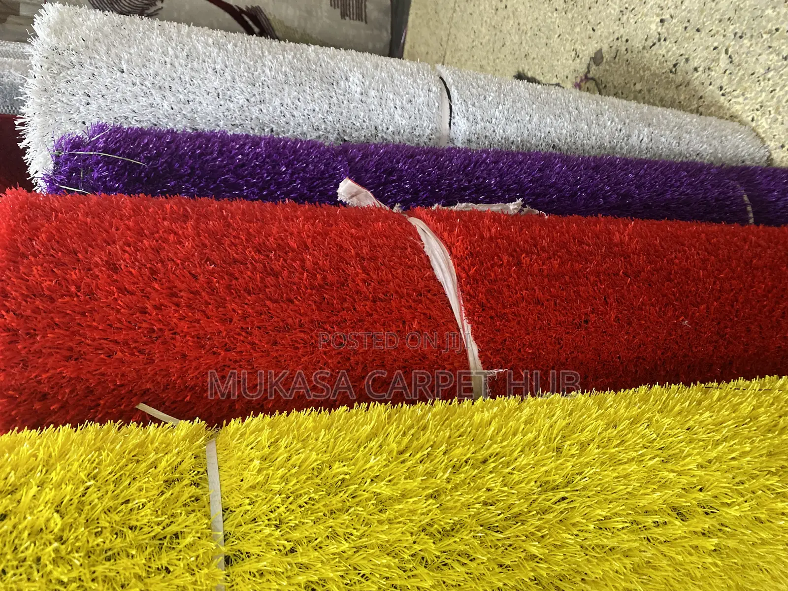 Colored Grass Carpet for Both Home and Office