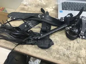 Faux Leather Bondage Set