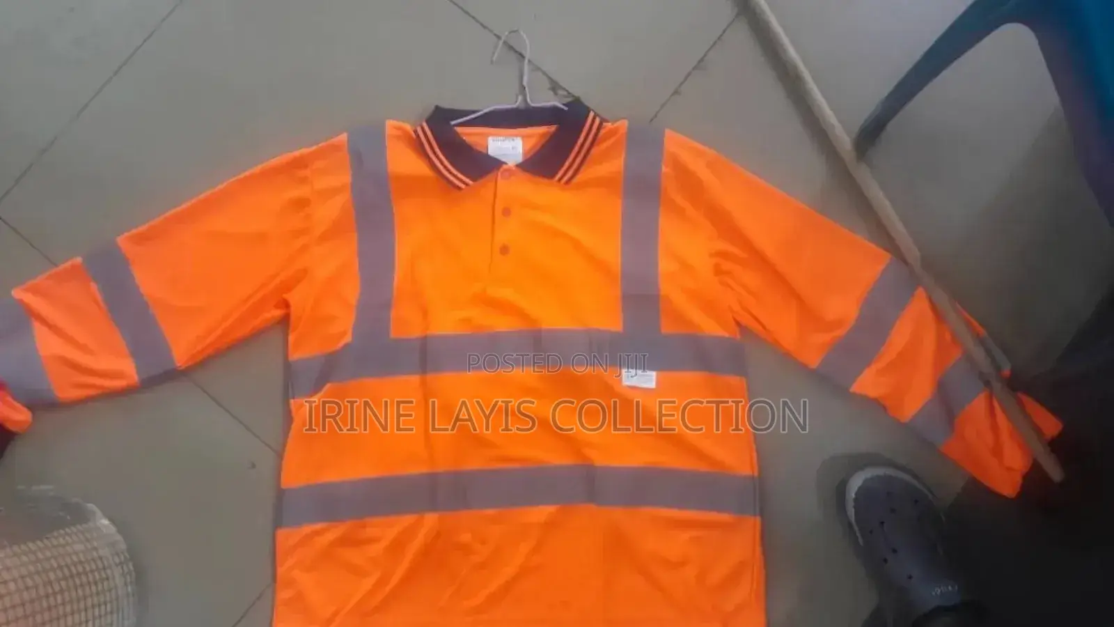 Hi-vis Long Sleeve Reflector Polo Shirt