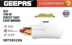 Geepas 2slice Bread Toaster