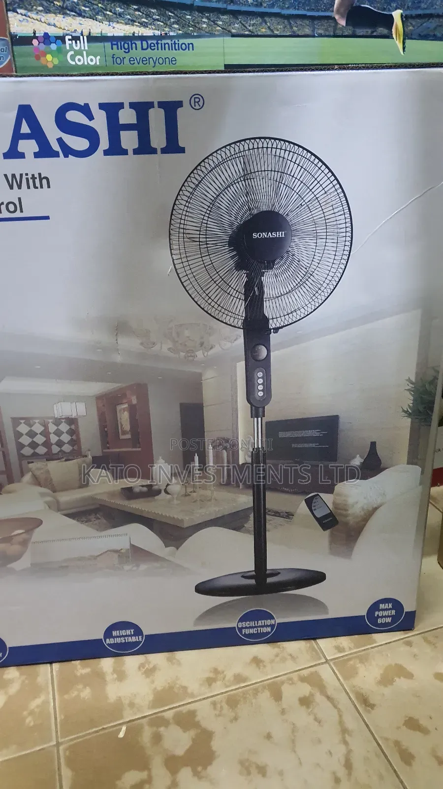 Sonashi Stand Remote Fan