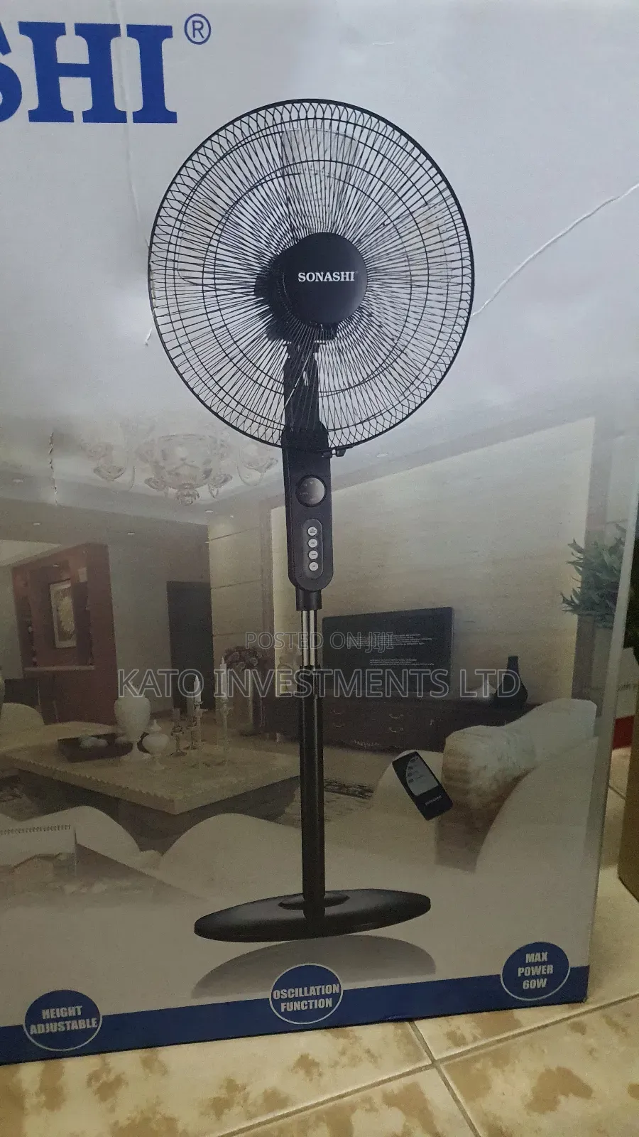 Sonashi Stand Remote Fan