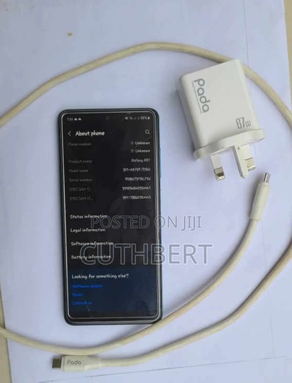 Samsung Galaxy A51 128 GB Blue