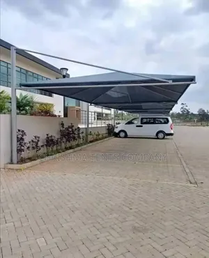 Modern Car Parking Shade for 8 Cars