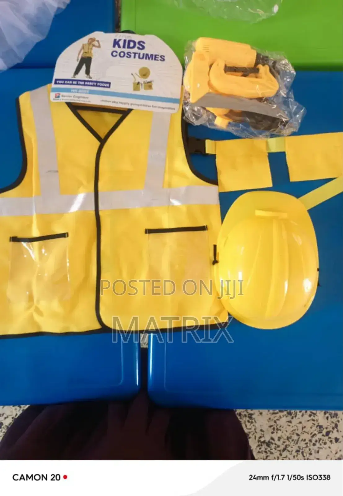 Kid's Construction Engineer Costume