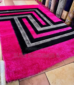 Pinky Fluffy Carpet