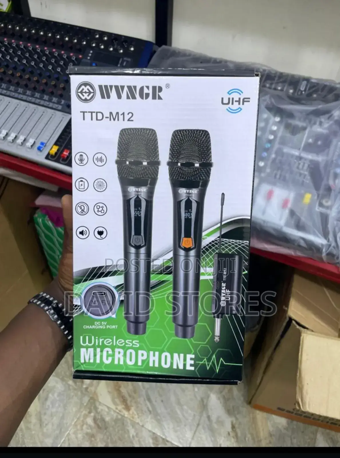 Wega Double Wireless Microphone