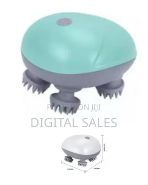 Electric Head Massager Wireless Scalp Massager Waterproof Body