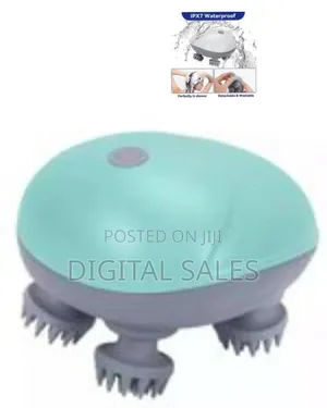 Electric Head Massager Wireless Scalp Massager Waterproof Body