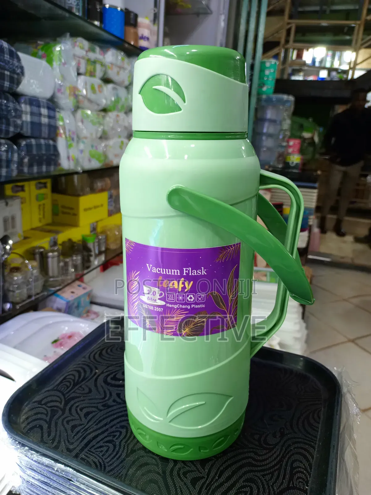 Leafy Brand Plastic Vacuum Flask 2l
