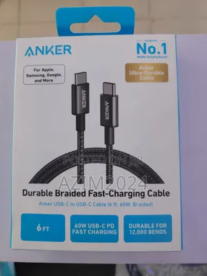 Anker C to C 60w 6ft