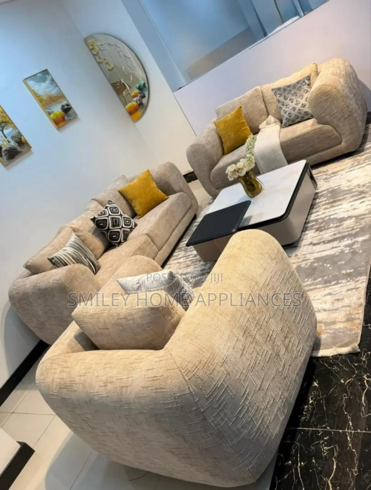 Turkey Imported High Quality 6 Seater Sofa With Its Centre Table