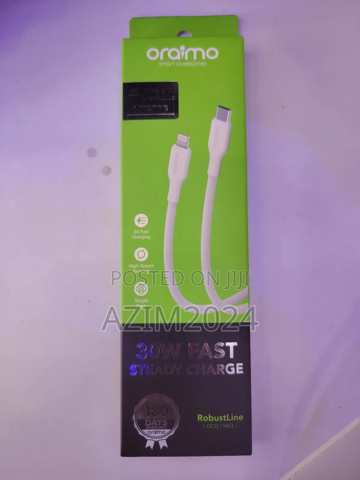Oraimo Cable C to iPhone