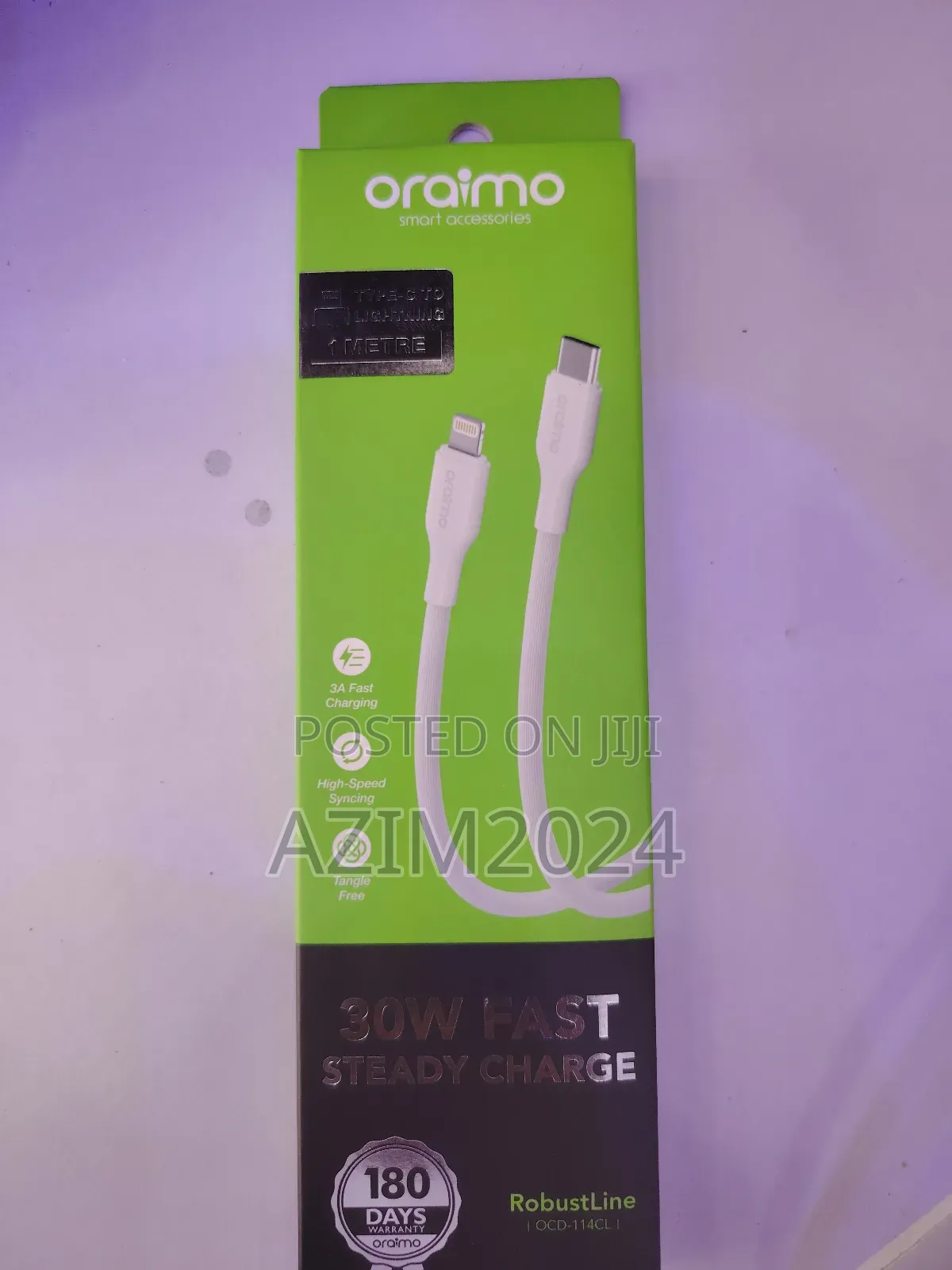 Oraimo Cable C to iPhone