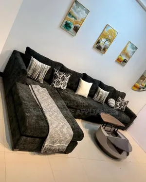 L Shape Sofa With a Classy Centre Table at 20% Discount Price
