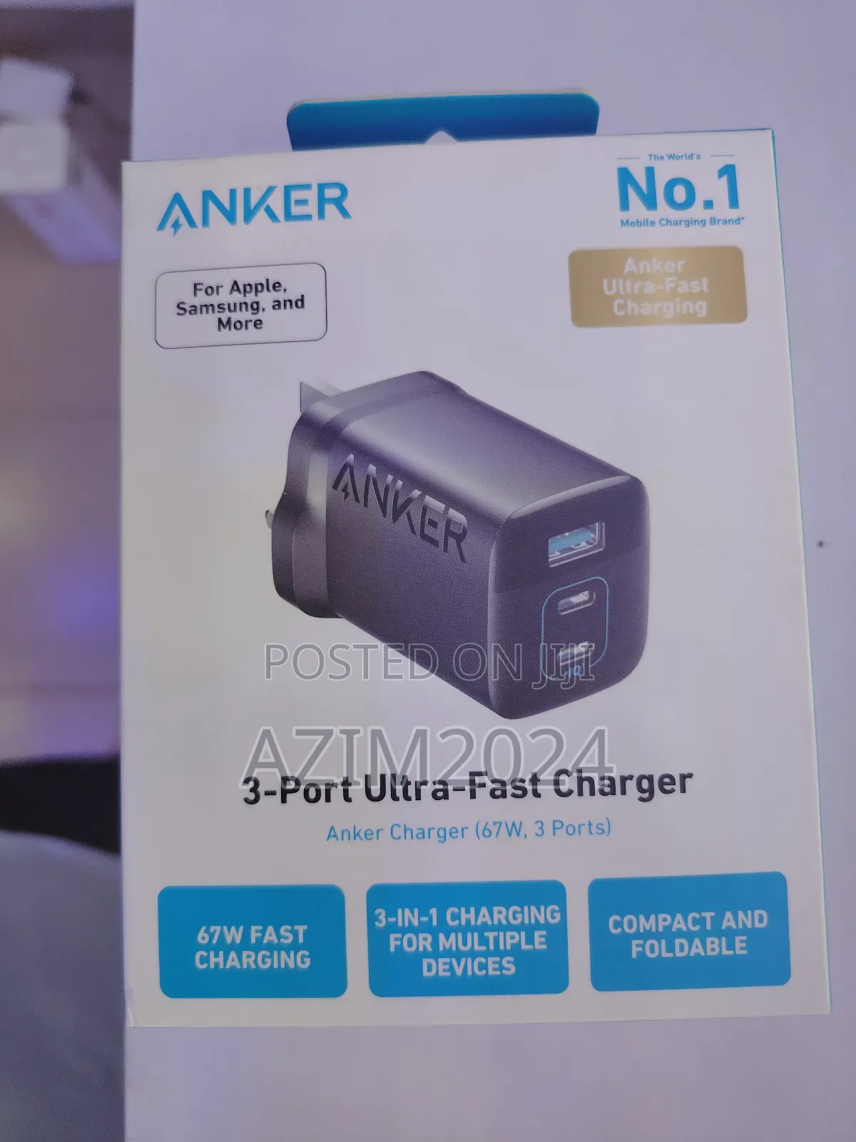 Anker Fast Charger 67w