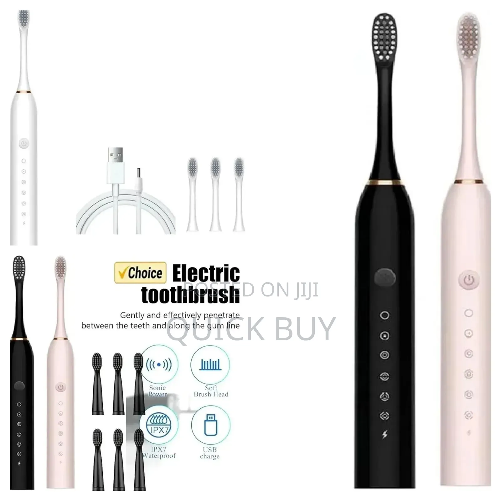 X-3 Sonic Electric Toothbrush