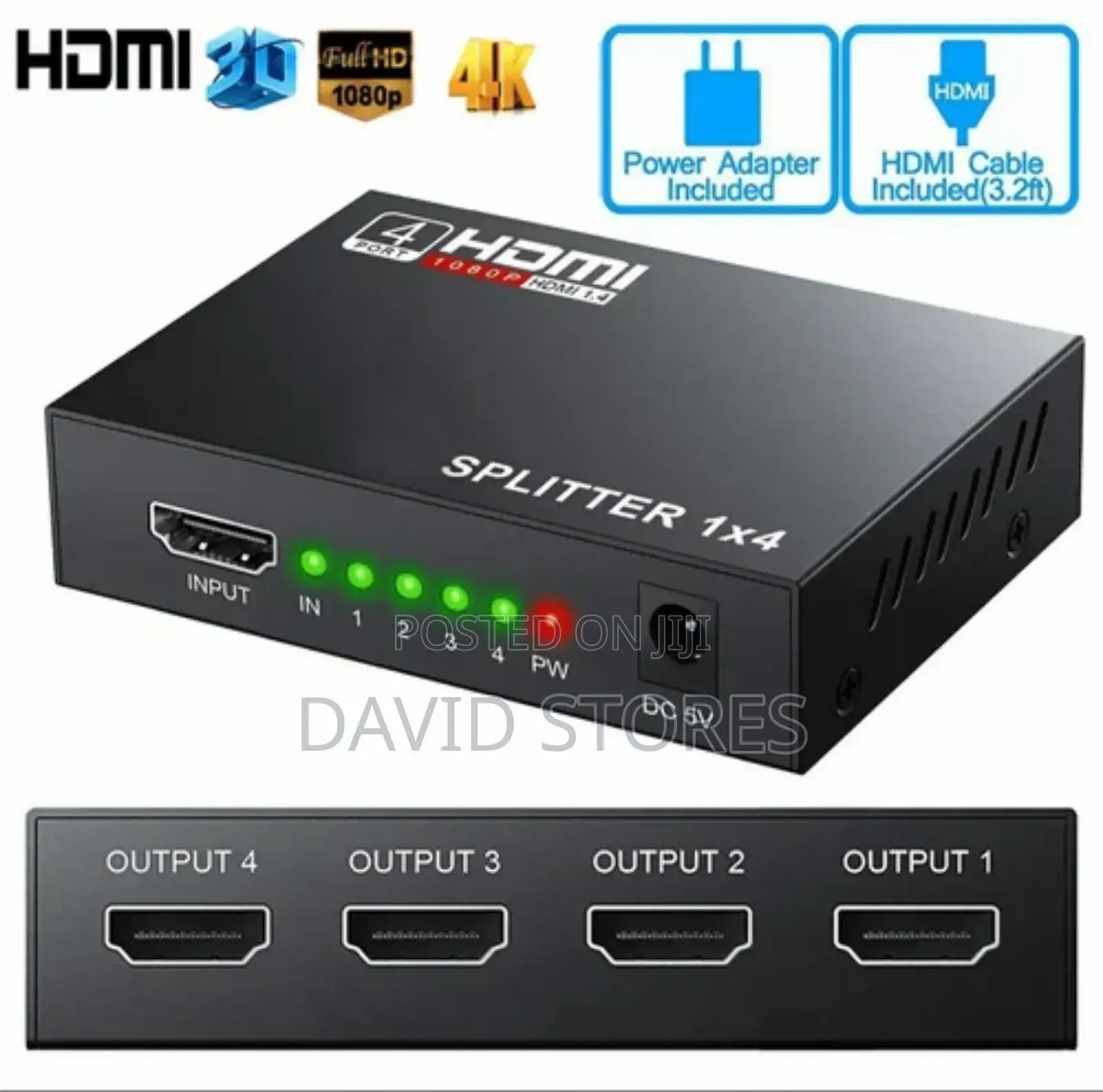 Hdmi 1in 4 Out Splinter