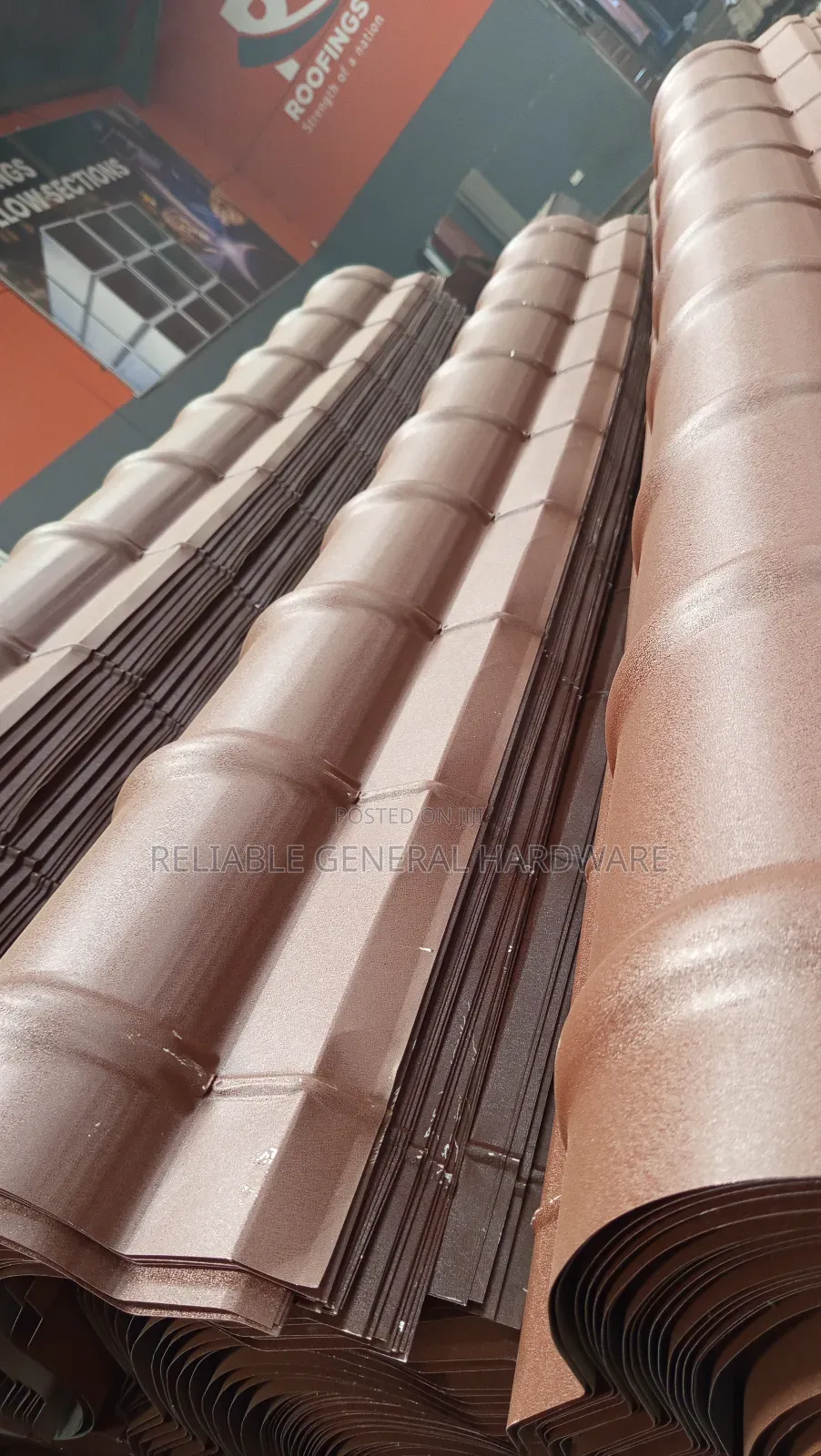 Ridges for Tile Ironsheets (Kategula)