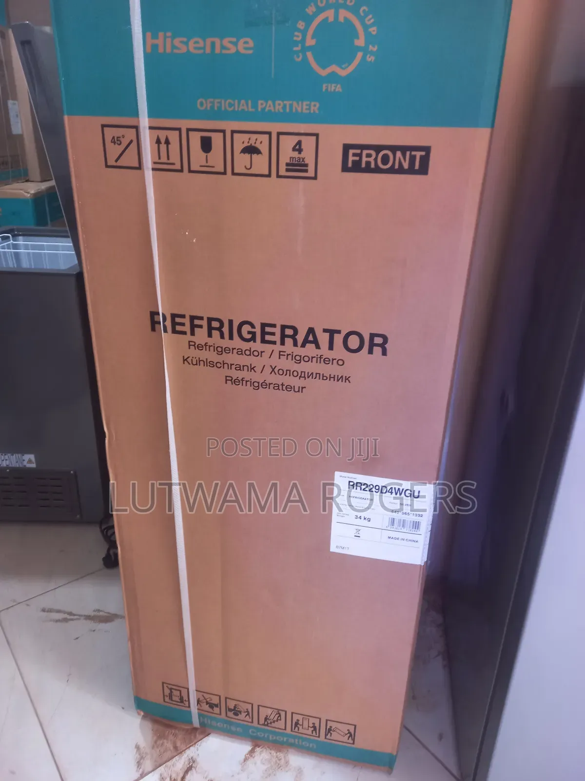 Hisense 229 Single Door With Dispenser