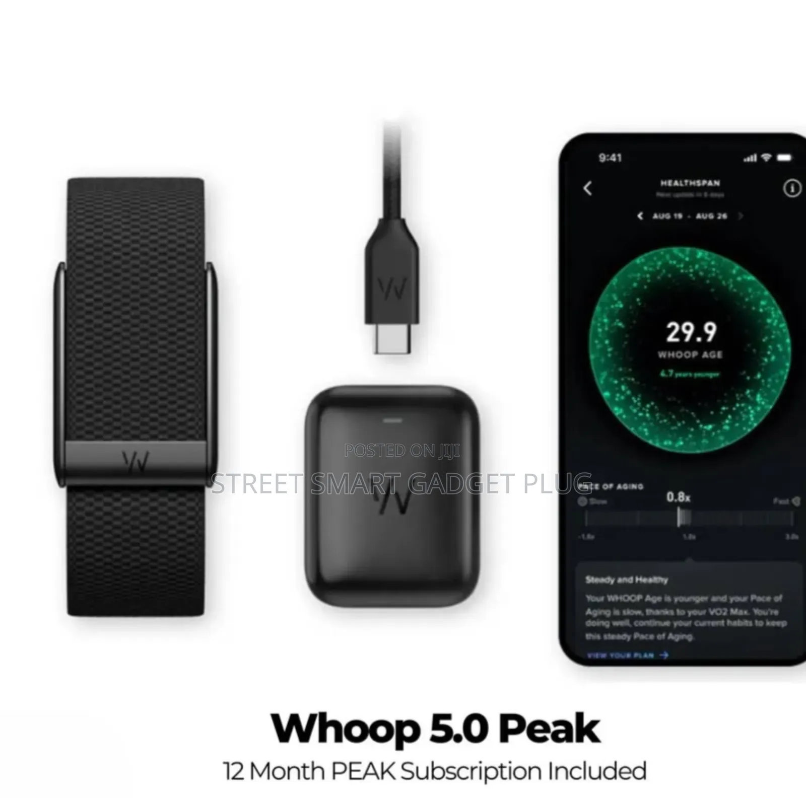Whoop 5.0 Sensor Fitness Tracker