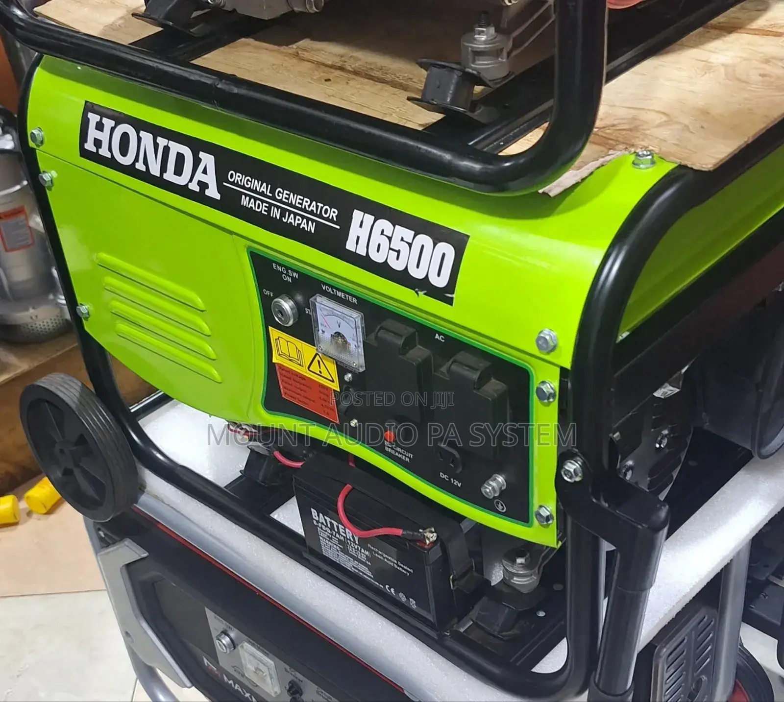 Honda Original Generator. H6500