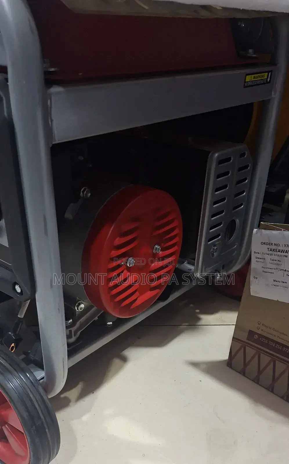 Maxmech Gasoline Generator. RFS 5200e