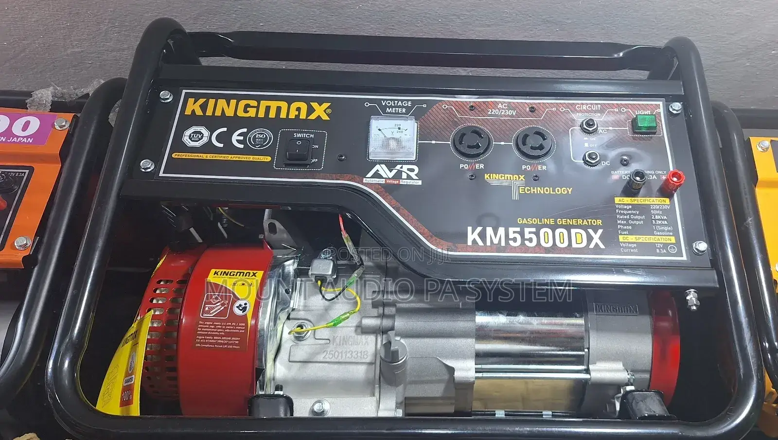 Kingmax Gasoline Generator