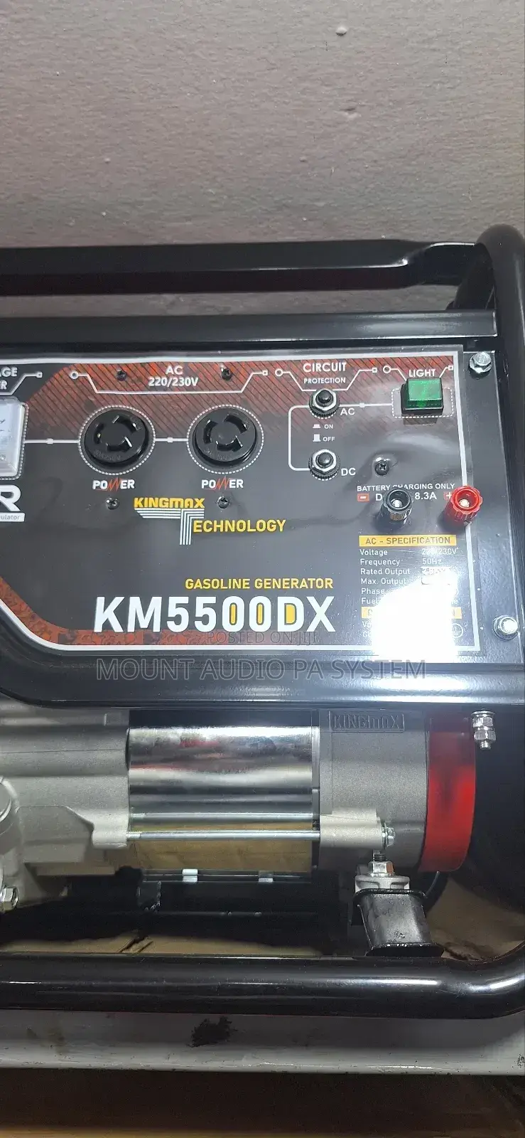 Kingmax Gasoline Generator