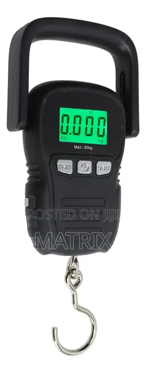 Electronic Hook Scale Digital Hanging 50kg Range Waterproof