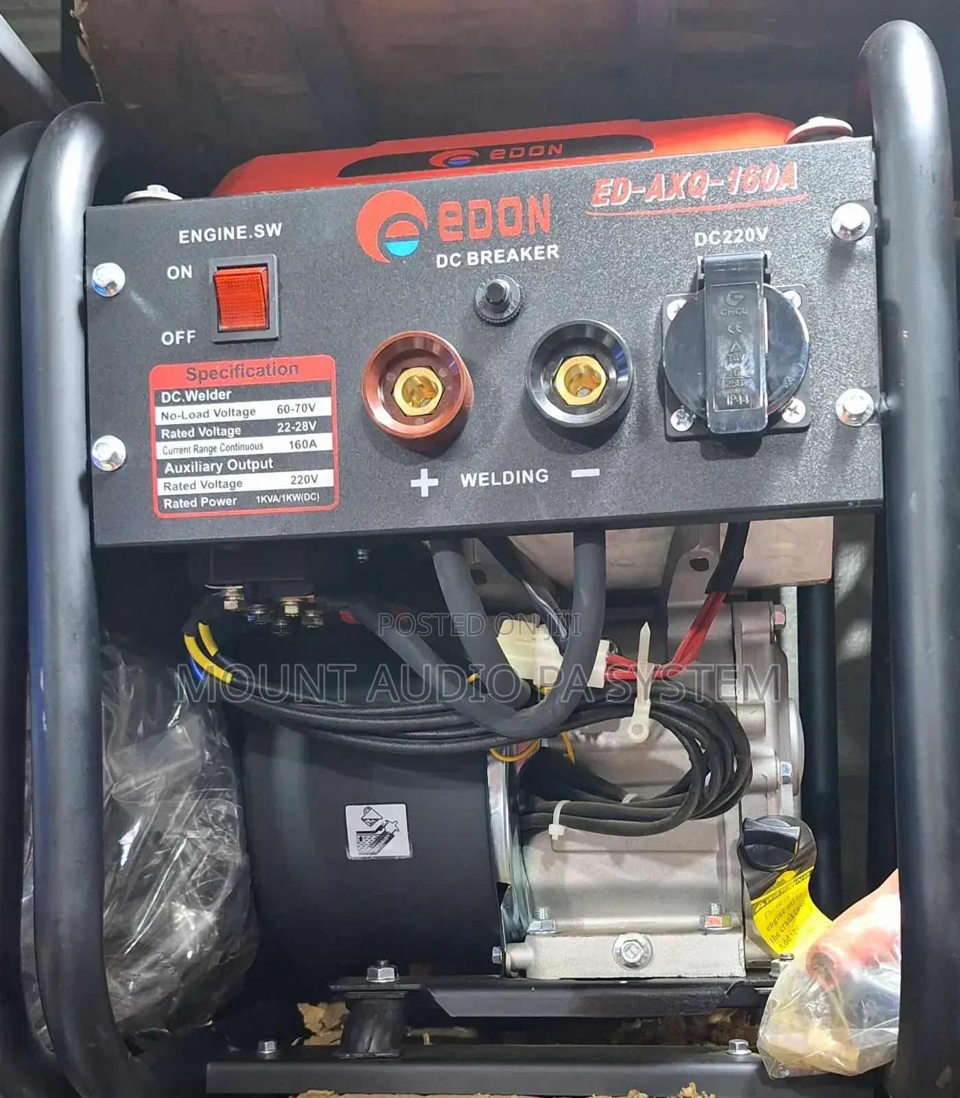 Edon Dc Breaker Welding Generator 160a.
