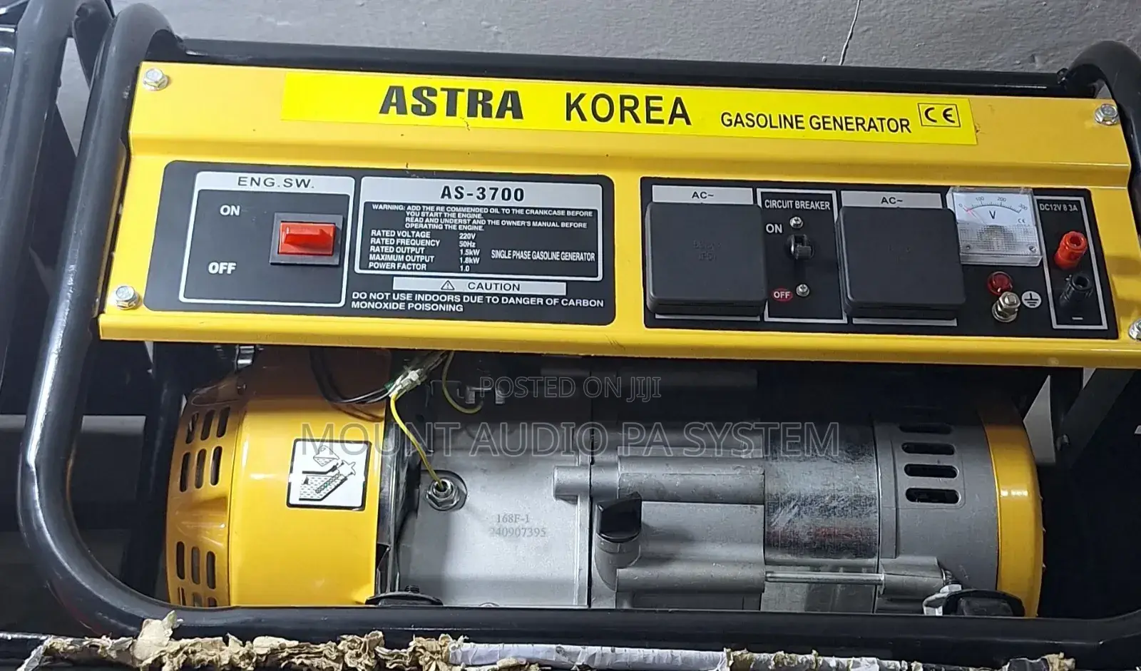 Astra Korea Gasoline Generator