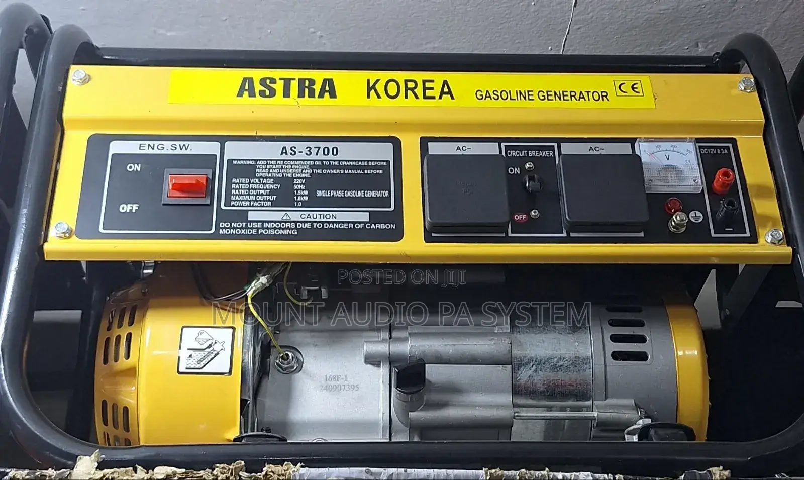 Astra Korea Gasoline Generator