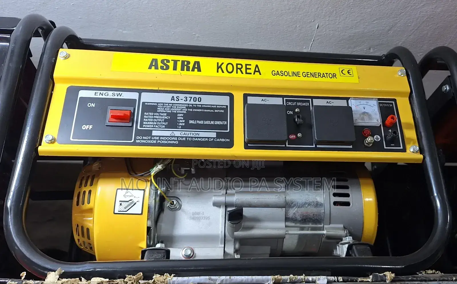 Astra Korea Gasoline Generator