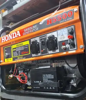 Honda Gasoline Generator . H5500. Made in Japan