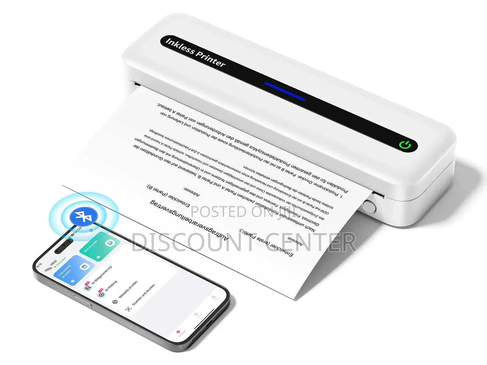 Portable Printer Bluetooth