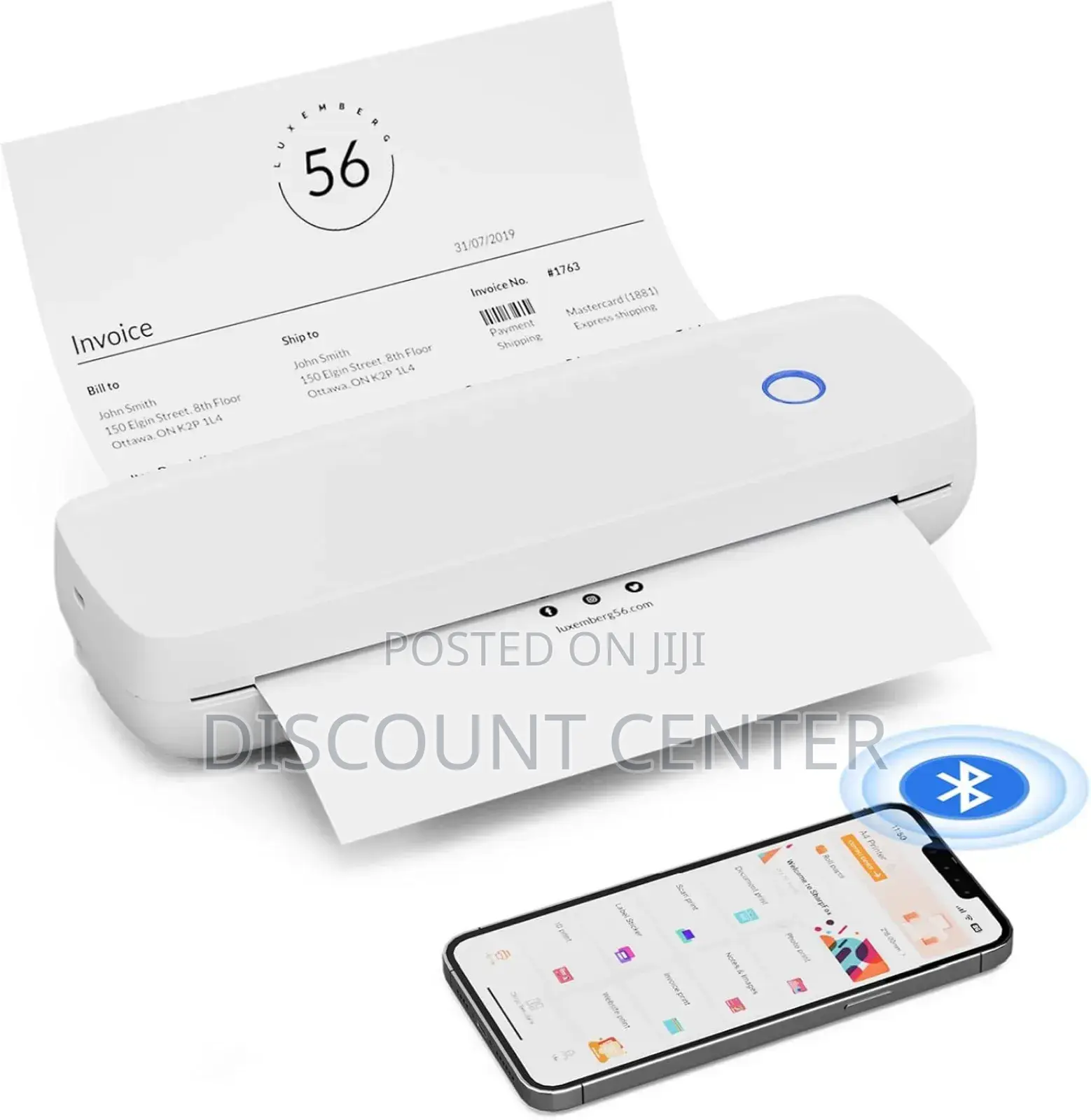 Portable Printer Bluetooth