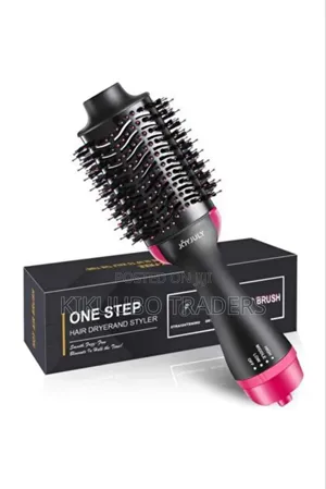 One Step Hot Hair Straightener Brush