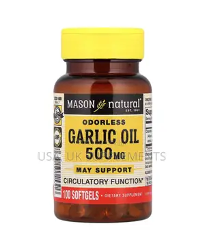 Odorless 500mg Garlic 100softgels