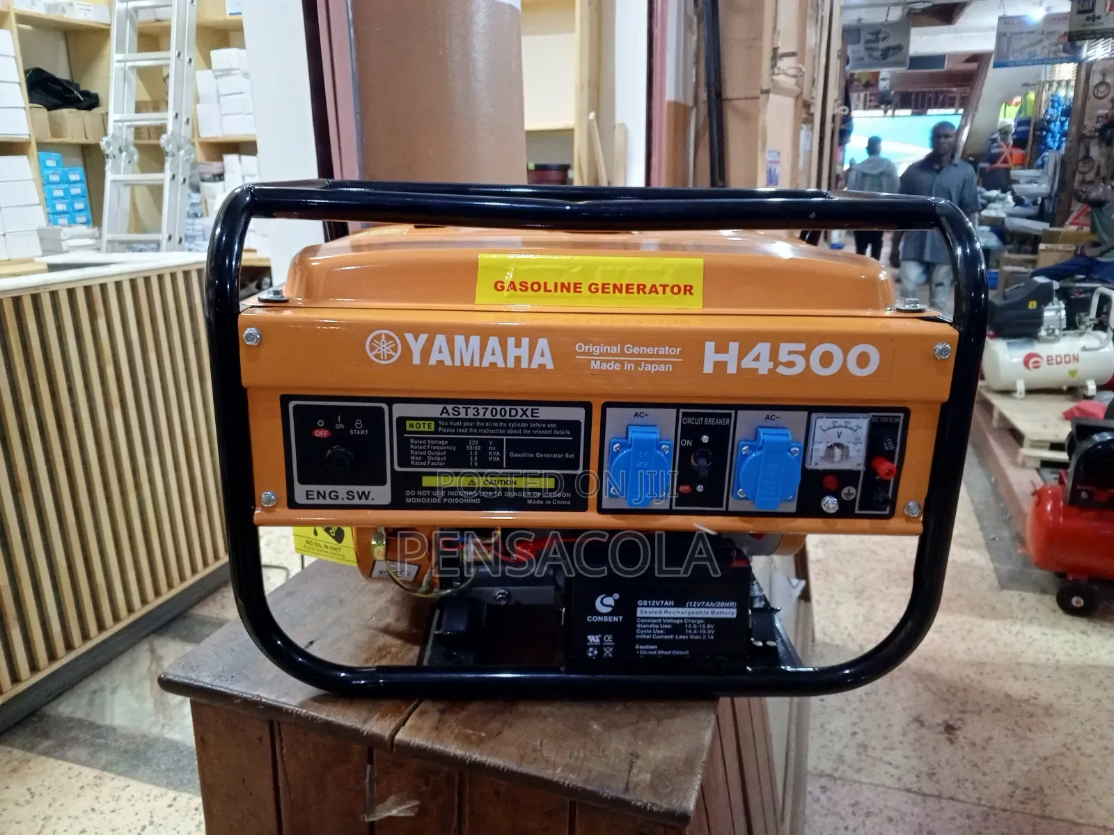 Yamaha 3.8 Kva Key N Rope Start
