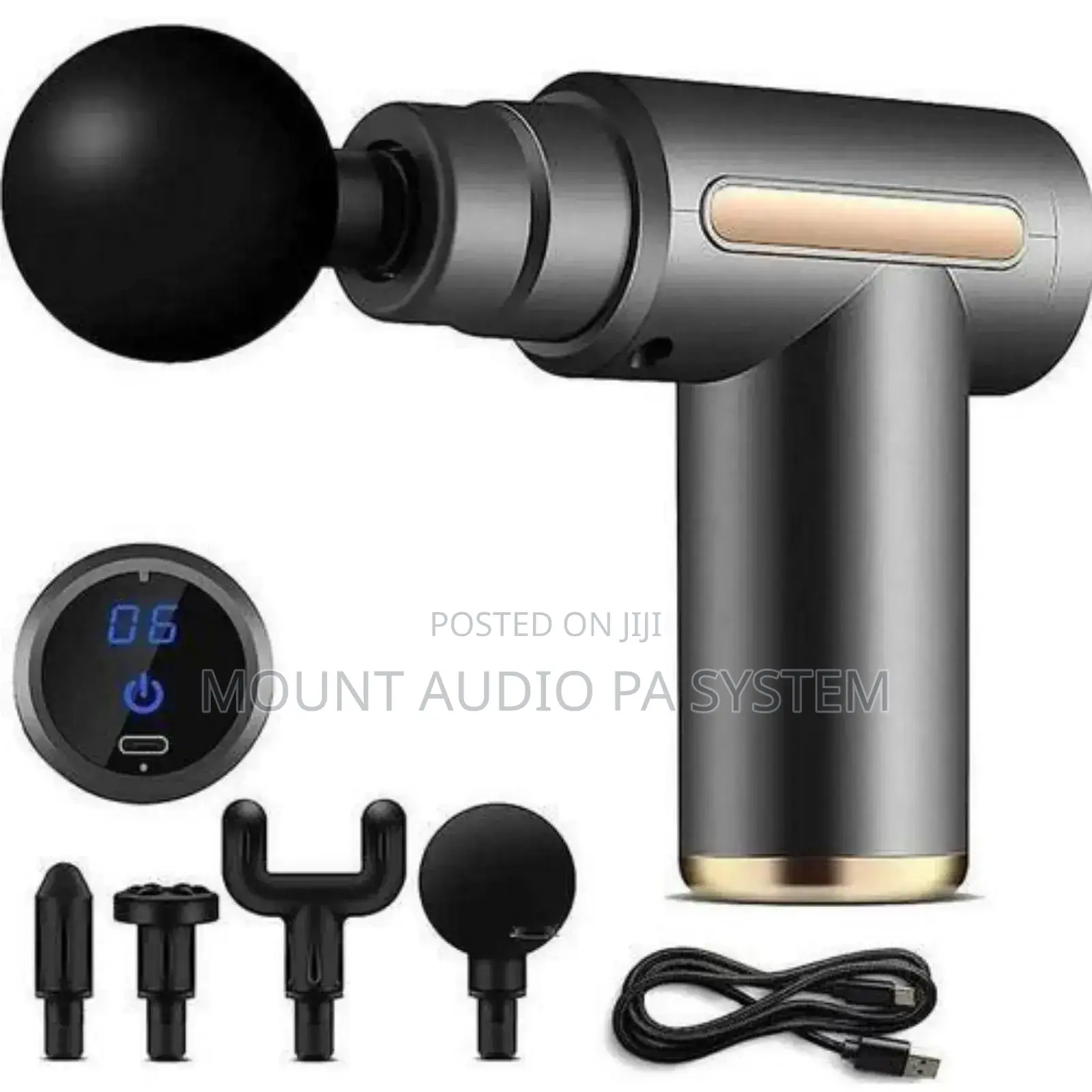Body Massage Gun With 4 Heads