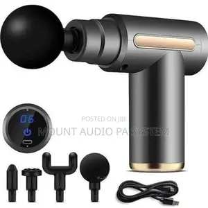 Body Massage Gun With 4 Heads