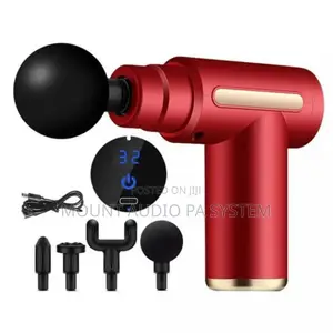 Body Massage Gun With 4 Heads