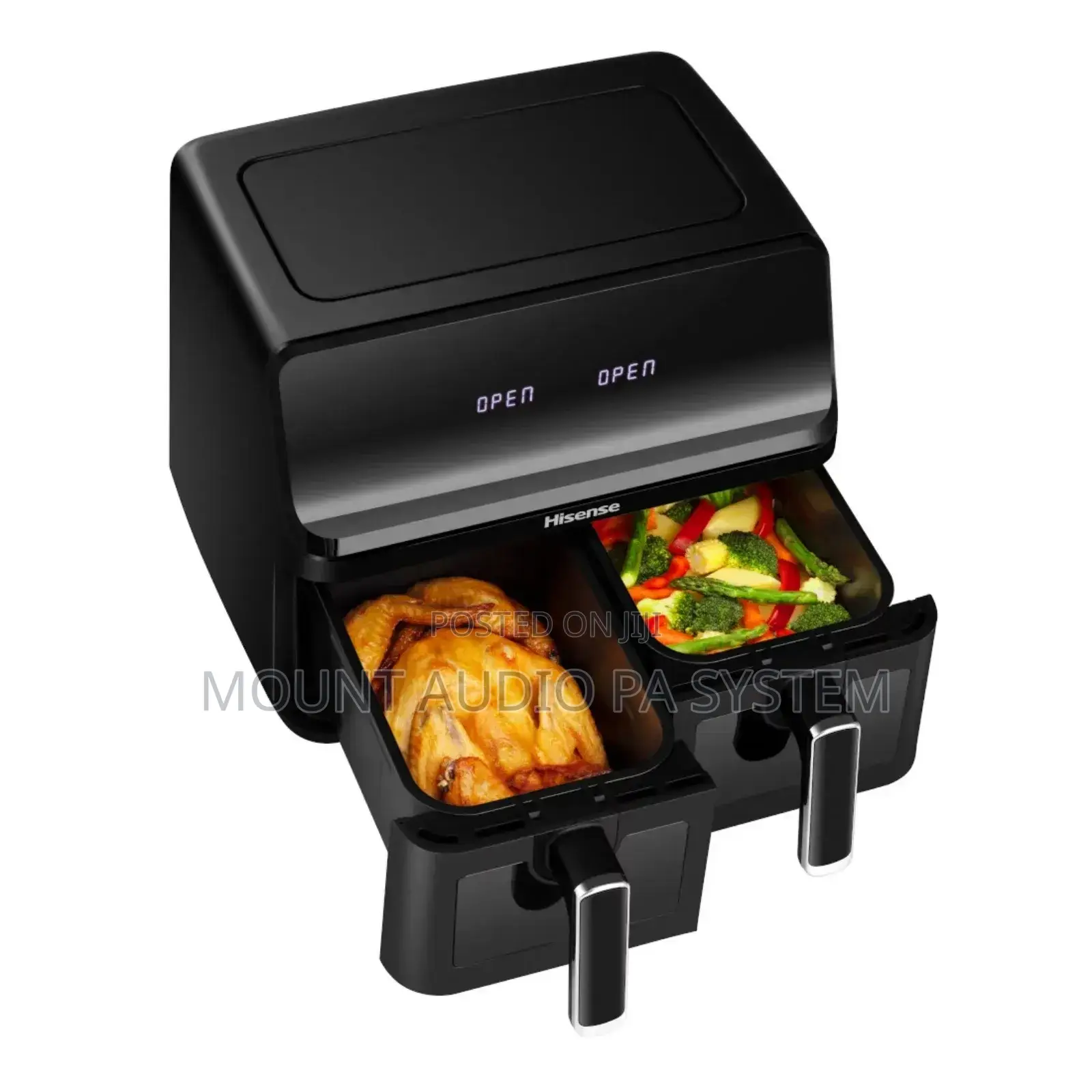Hisense Double Air Fryer 8.8l